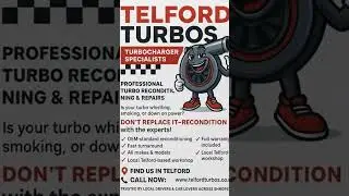 Whistling, smoking or low on power? We recondition turbos for all makes OEM quality, local experts.