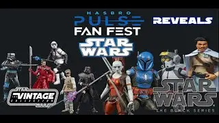 The HASBRO PULSE Fan Fest Star Wars Reveals 2021