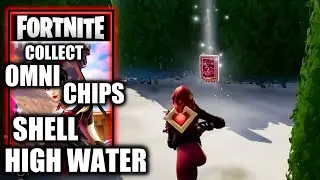 Collect Omni Chips at Shell or High Water - Fortnite Chapter 3 Season 2 Omni Sword Week 8 Quest