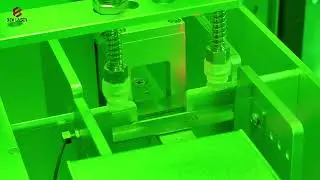 Automated Nameplate and ID Tag Laser Engraving System #beclaser #cncmachine