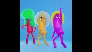 Sausages Party Dance 🕺🕺🕺 #Shorts
