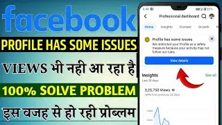 Facebook profile has some issues we restricted your profile as a safety measure because your activit