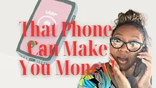 How To Make Money From Your Phone!  #sidehustle #quit9to5 #beyourownboss