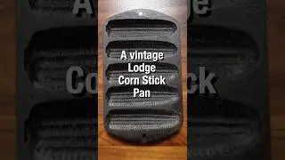 Vintage Lodge Corn Stick Pan Restoration #castiron
