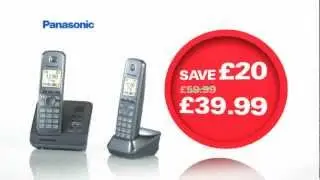 Robert Dyas TV Advert - Panasonic Phones & George Foreman Grill