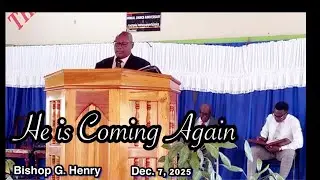 Sermon. Bishop G. Henry. 7/12/2025