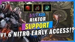 V1.6 Nitro Gamemode | Riktor Extended Hooks? - Predecessor Gameplay