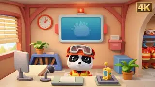 Cute Panda Firefighter Game 🐼🔥 | Fun Kids Gameplay