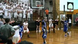 Clay Payne scores for the Rams after lengthy battle for the ball