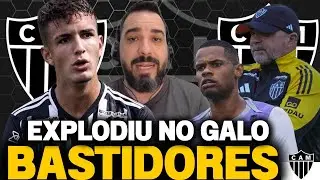 🚨EXCLUSIVO: ISEP É AFASTADO NO ATLÉTICO?🐔 BASE ESQUECIDA 🐔 SAMPAOLI NA MIRA 🐔 COMENTARISTAS DESTACAM