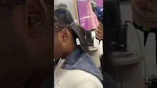Getting A Dominican Blowout To Get Braids #hair #hairstyle