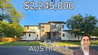 🏠Brentwood Gem: 5-Bedroom Luxury Home with Chef's Kitchen & Pool | 4K Austin Home Tour #hometour