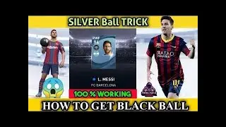 Trick To Get Messi in pes 2021 mobile || Black Ball Trick In Silver ball Pack Pes 2021 Mobile
