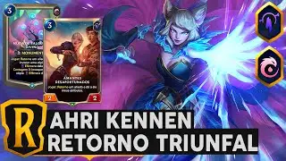 ELUSIVOS EST&Atilde;O DE VOLTA 🦊 AMANTES DESAFORTUNADOS | AHRI & KENNEN DECK | LEGENDS OF RUNETERRA PADR&Atilde;O