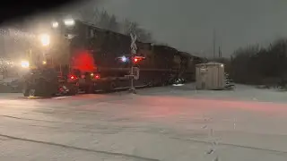 L640-31 Sumter SC to Florence SC in the snow 