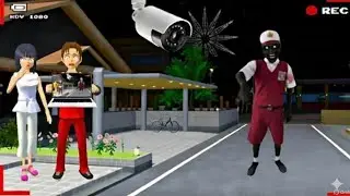 Yuta Mio Panik CCTV Mereka yuyuy Depan rumah 😱Sakura school simulator 