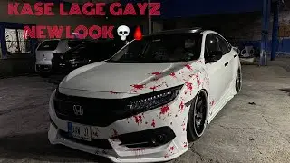 Part //55 KASE LAGE NEW LOOK HONDA CIVIC 🩸💀🩸BLOOD RAP ✨