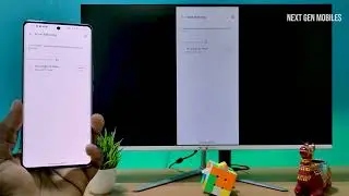 How To cast your mobile screen to TV on Vivo T2 Pro in English