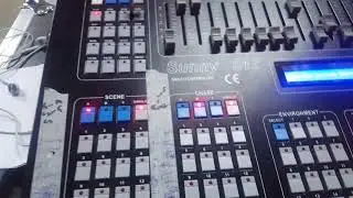 Учебное пособие по DMX-консоли Sunny 512, часть 1.