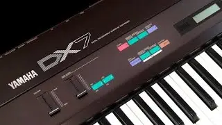 Sons da d&eacute;cada de 90 - dx 7 - 01/w yamaha korg multitrack daw ios