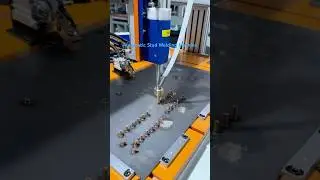 Full Automatic Stud Welding Machine for Sale #machine #cnc #steelfab #studwelding