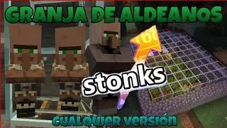 REPOBLAR una ALDEA | GRANJA de ALDEANOS para CUALQUIER VERSI&Oacute;N de MINECRAFT