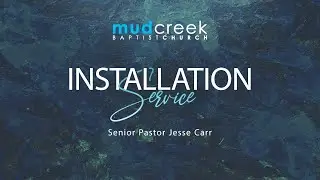 Pastor Jesse Carr Installation Service