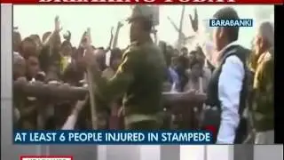 Stampede at Barabanki temple UP, 2 people killed