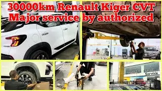 Renault kiger major service by renault authorised | Renault service center 
