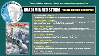 ACADEMIA RED STORM. ENTREBELLOTAS.- 3 de 7. Estado, detección, ocultamiento, movimiento de aviones..