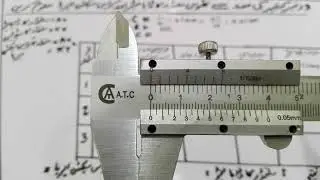 Use and measure of diameter and cross sectional area of solid cylinder by Vernier calliper-practical