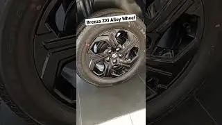 Brezza Zxi alloys 🔥#shorts #brezza2022