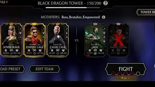 #mkx #games Black Dragon Tower 150 Boss