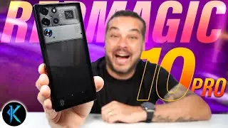 O NOVO TOP DE LINHA GAMER COM 7050MAH, 24GB 1TB E SNAPDRAGON 8 ELITE! NUBIA REDMAGIC 10 PRO!