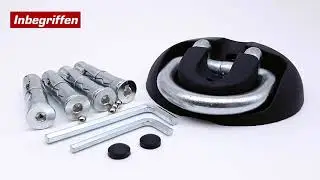 RADIKAL RK54 Wandanker Bodenanker für Motorrad, Wohnwagen, Anhängergarage