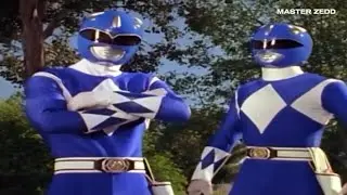 Mighty Morphin Power Rangers T2 EP 112 - &ldquo;Ranger Azul do Mal&rdquo;completo Dublado HD 