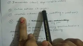 Problem characteristics in Artificial intelligence