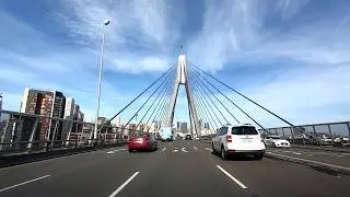 Rozelle - International Airport | Realtime Driving | Sydney | May 2020