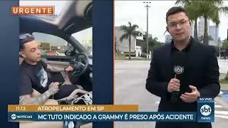 MC Tuto &eacute; preso ap&oacute;s acidente 