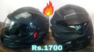 STEELBIRD SBH 17 HELMET UNBOXING & REVIEW ll BEST HELMET UNDER 2000 #besthelmet #steelbird #unboxing