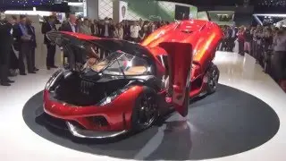 Koenigsegg Regera Premiere at Geneva Motor Show 2016 /full conference