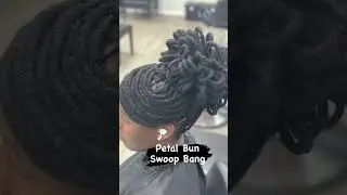 It&rsquo;s what I do 💁🏽&zwj;♀️😘 #locs #petalbun #locstyle