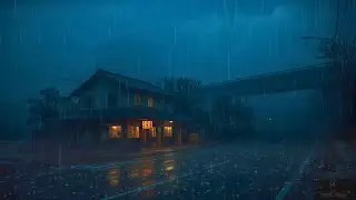 City Rain Sounds with Lofi Beats 🌧️ Night Focus Music