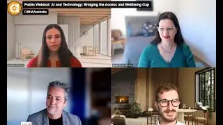 CMHAA Public Webinar: AI and Technology: Bridging the Access and Wellbeing Gap