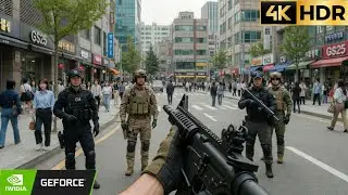 COD AW Traffic Mission &mdash; High-Speed Rescue in Lagos (Full Gameplay)