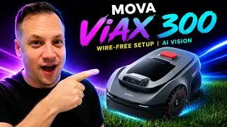 Your Lawn Mows Itself Now! MOVA ViAX 300