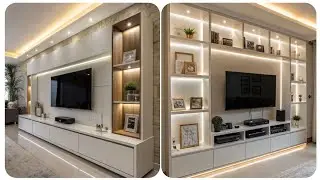 NEW +100 Stylish Modern TV Cabinet & Wall Unit Designs for Living Rooms 2026 | Home Interior Ideas