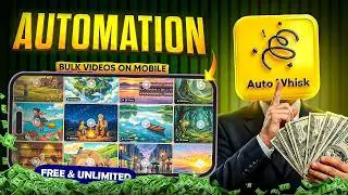 How I Create Unlimited AI Videos in Bulk on Mobile (One Click) | Automated Workflow (2026)