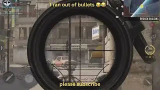 I ran out of bullets #codm