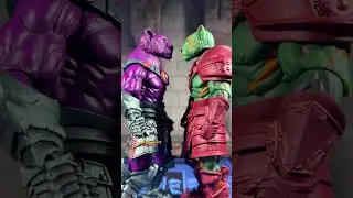 FaceOff: PANTHOR Vs. BATTLE CAT Quick Look Mythic Legions PURRRPLOR & COWARROS Action Figure Review